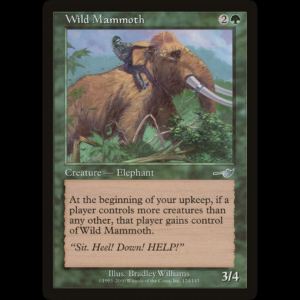 MTG Wild Mammoth Nemesis
