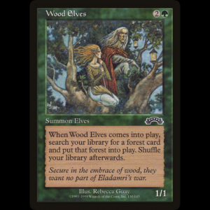 MTG Elfos del Bosque (Wood Elves) Exodus - PL