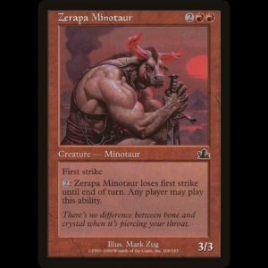 MTG Minotauro de Zerapa (Zerapa Minotaur) Prophecy