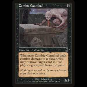 MTG Caníbal zombie (Zombie Cannibal) Odyssey - HP
