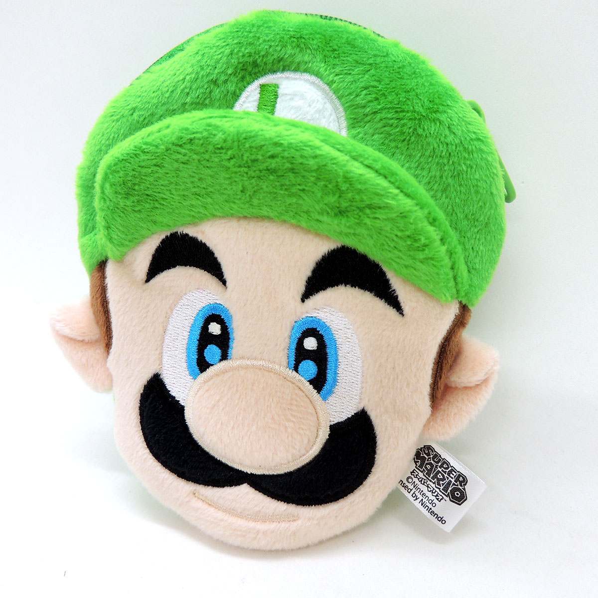 Super Mario Bros Luigi Llavero Peluche Monedero Nintedo Original - Madtoyz