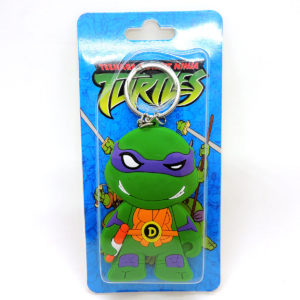 Tortugas Ninja TMNT Llavero Goma Donatello Doni 8cm