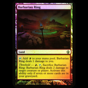 MTG Barbarian Ring Premium Deck Series: Fire and Lightning - FOIL - PL