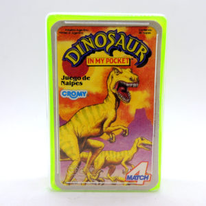 Cromy Dinosaur In My Pocket Juego de Cartas Naipes Original