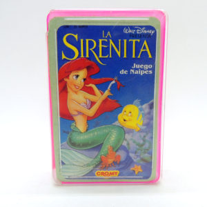 Cromy La Sirenita Disney Juego de Cartas Naipes Retro