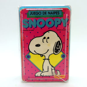 Cromy Snoopy Juego de Cartas Naipes Original Retro