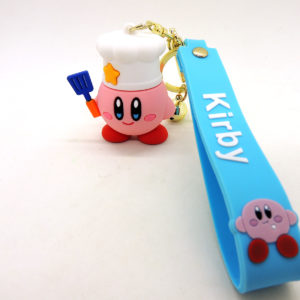 Kirby Cocinero Keyring Llavero 6cm Bootleg Chibi
