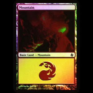 MTG Mountain Premium Deck Series: Fire and Lightning - FOIL - PL