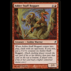 MTG Boggart vara de culebra (Adder-Staff Boggart) Lorwyn