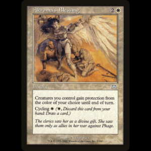 MTG Bendición de Akroma (Akroma's Blessing) Onslaught