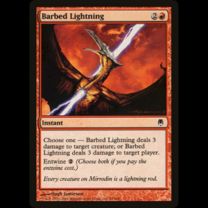 MTG Relámpago espinoso (Barbed Lightning) Darksteel