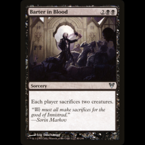 MTG Barter in Blood Avacyn Restored avr#85