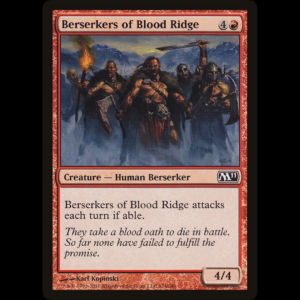 MTG Berserkers of Blood Ridge Magic 2011