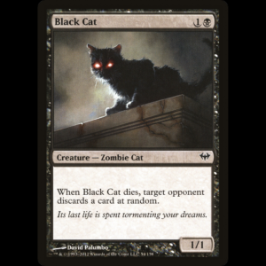 MTG Black Cat Dark Ascension