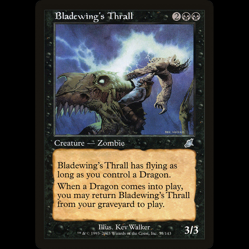 MTG Bladewing's Thrall Scourge - HP - Madtoyz