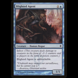 MTG Blighted Agent New Phyrexia