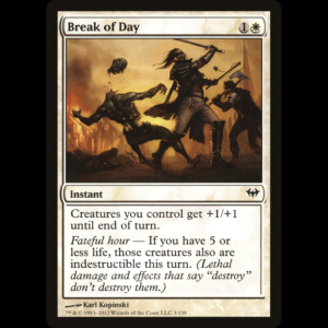 MTG Break of Day Dark Ascension dka#3