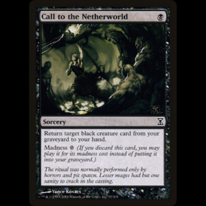 MTG Call to the Netherworld Time Spiral