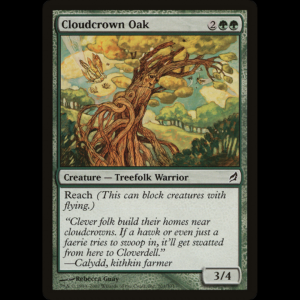 MTG Roble Corona de nubes (Cloudcrown Oak) Lorwyn