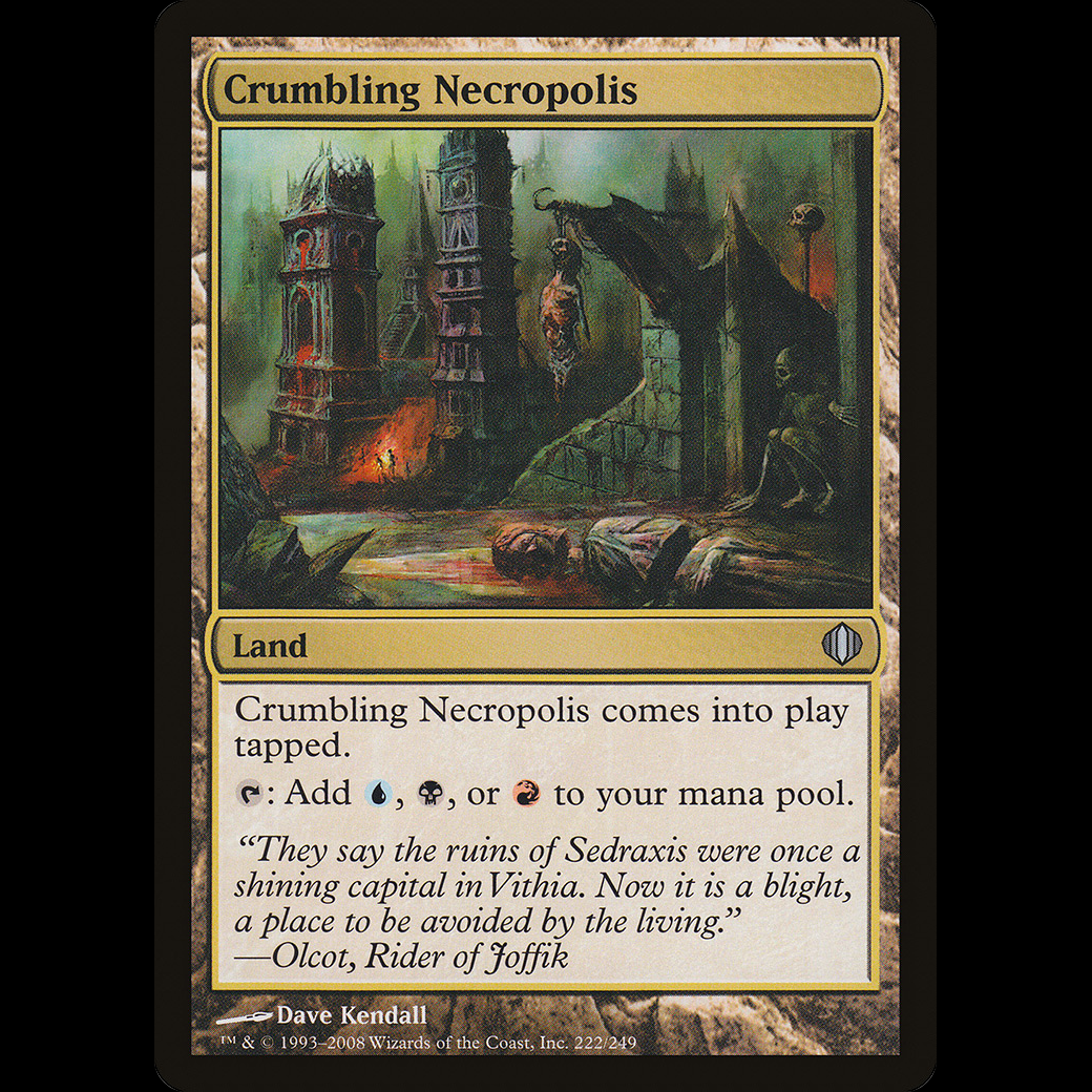 MTG Necrópolis Desmoronándose (Crumbling Necropolis) Shards Of Alara ...