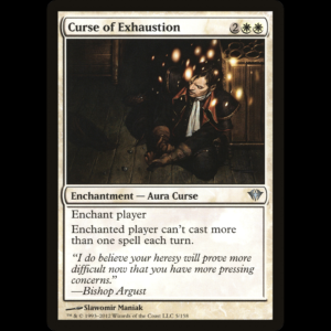 MTG Curse of Exhaustion Dark Ascension