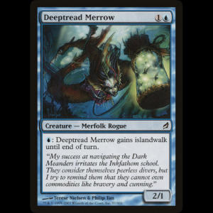 MTG Merrow merodeador profundo (Deeptread Merrow) Lorwyn lrw#57