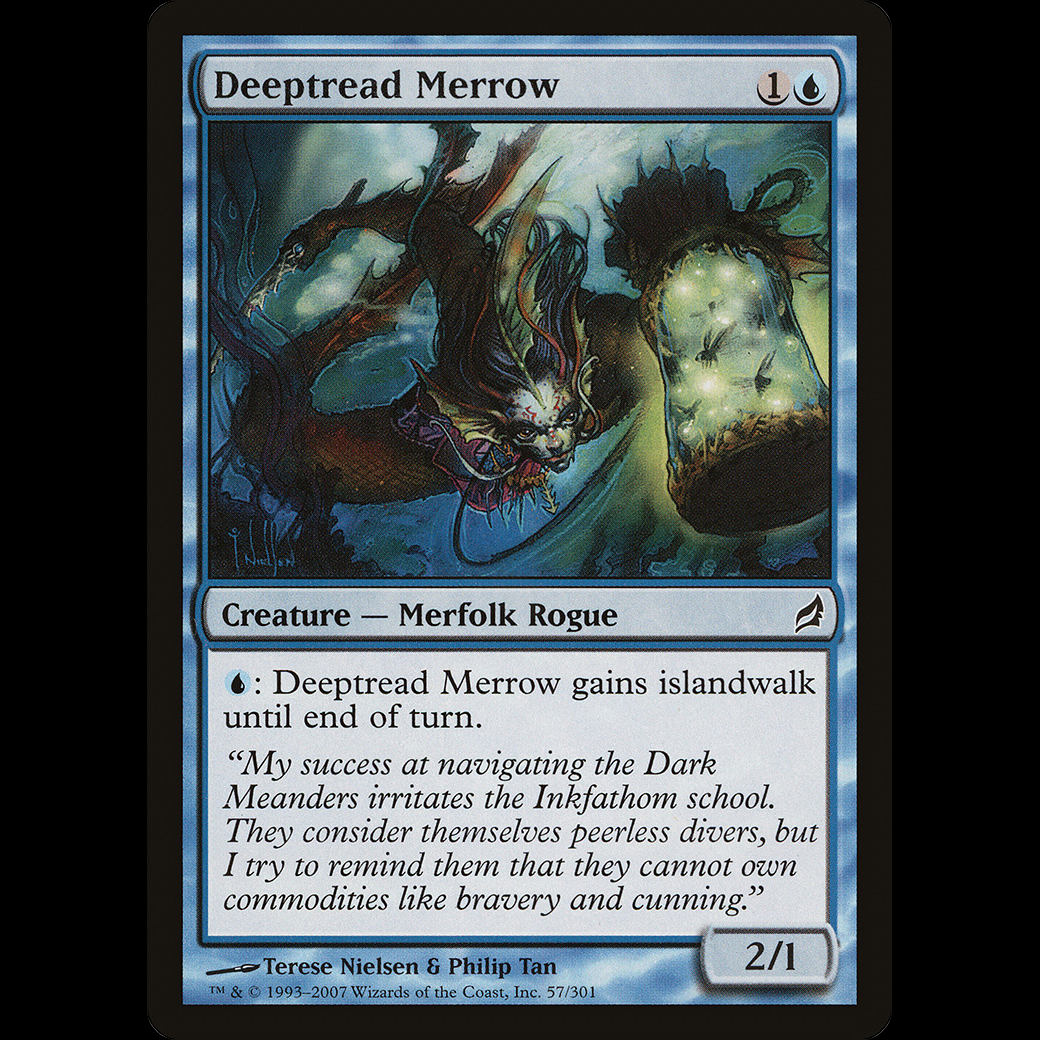 MTG Merrow merodeador profundo (Deeptread Merrow) Lorwyn - Madtoyz