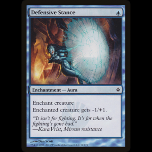 MTG Defensive Stance New Phyrexia