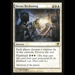 MTG Venganza divina (Divine Reckoning) Innistrad