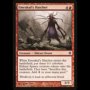 MTG Emrakul's Hatcher Rise of the Eldrazi