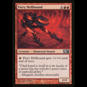 MTG Fiery Hellhound Magic 2011