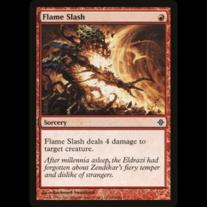 MTG Flame Slash Rise of the Eldrazi