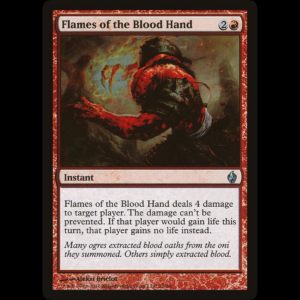 MTG Flames of the Blood Hand Premium Deck Series: Fire and Lightning pd2#22