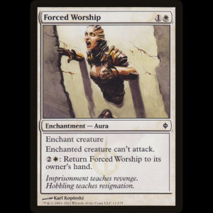 MTG Forced Worship New Phyrexia