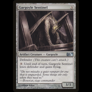 MTG Gargoyle Sentinel Magic 2011  - PL