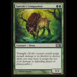 MTG Garruk's Companion Magic 2012