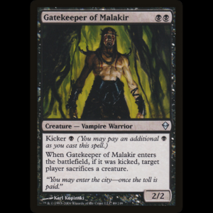MTG Gatekeeper of Malakir Zendikar