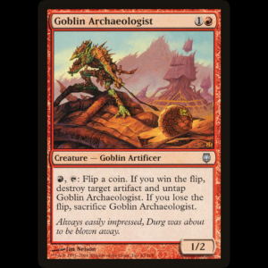 MTG Goblin Archaeologist Darksteel