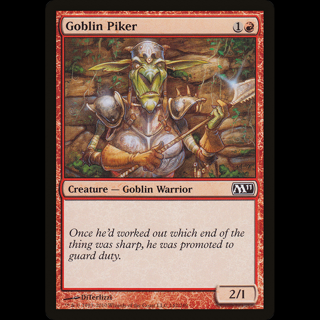 MTG Goblin Piker Magic 2011 - Madtoyz