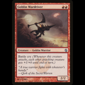 MTG Goblin Wardriver Mirrodin Besieged