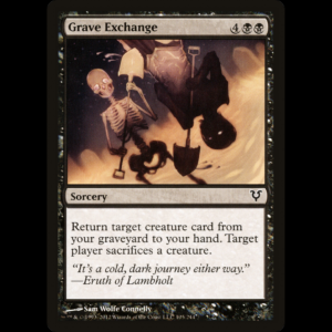 MTG Grave Exchange Avacyn Restored avr#105