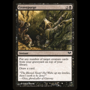 MTG Gravepurge Dark Ascension