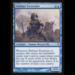 MTG Halimar Excavator Worldwake