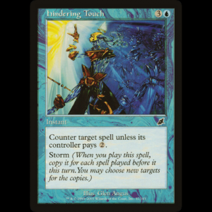 MTG Toque obstaculizador (Hindering Touch) Scourge - PL