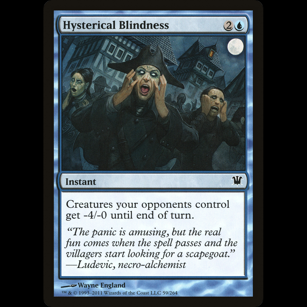 MTG Hysterical Blindness Innistrad - Madtoyz