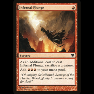 MTG Zambullida infernal (Infernal Plunge) Innistrad isd#148