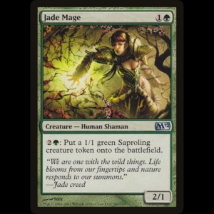 MTG Mago de jade (Jade Mage) Magic 2012