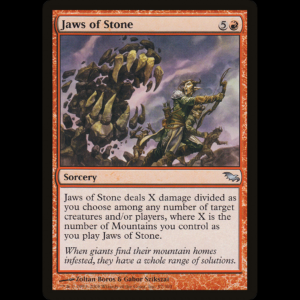 MTG Jaws of Stone Shadowmoor - PL