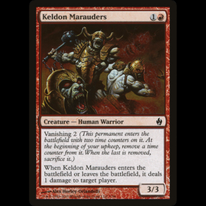 MTG Keldon Marauders Premium Deck Series: Fire and Lightning pd2#7