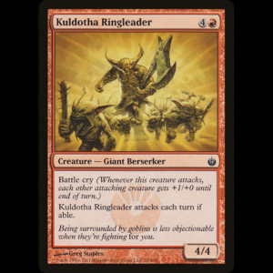 MTG Cabecilla de Kuldotha (Kuldotha Ringleader) Mirrodin Besieged